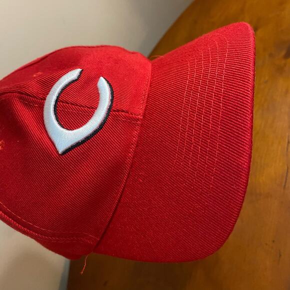 Cincinnati Reds Bats Red Baseball Cap Hat Unisex Mens One Size - Picture 4 of 16